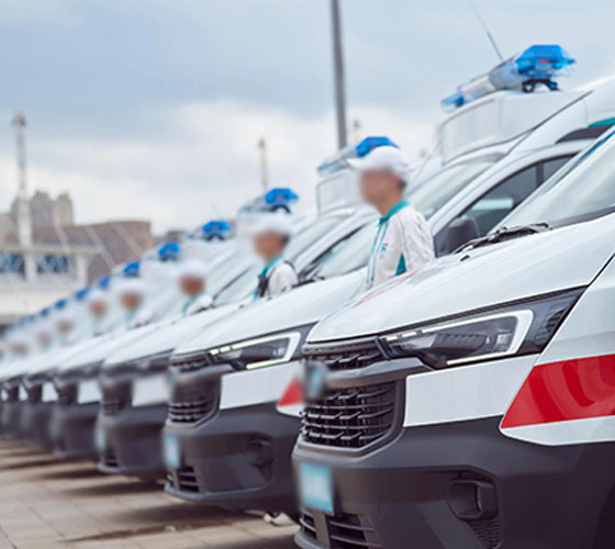 蒙城县服务车队展示